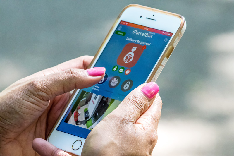 CCTV vaade rakenduses